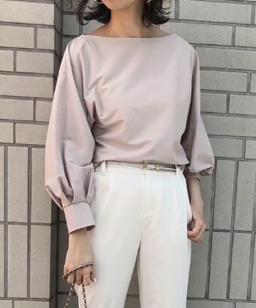 ボリュームスリーブブラウス