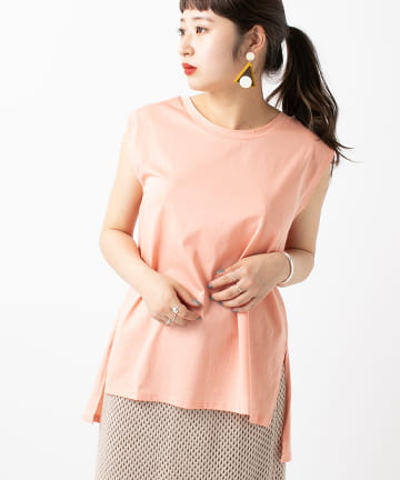 シルケットノースリプルオーバー