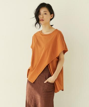 アシメヘムカットソー【オンラインストア限定商品】