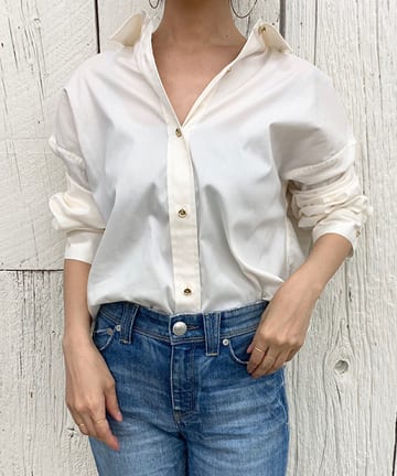 ワイドツイルシャツ