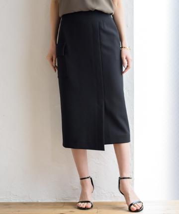 ポケットラップスカート