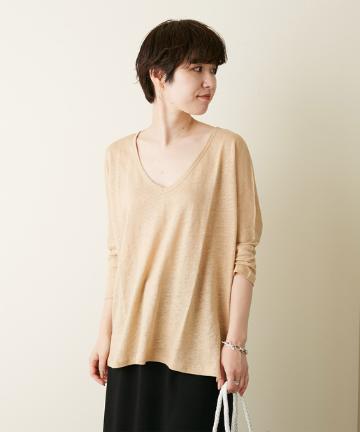 【NOTSHY】 VネックTシャツ