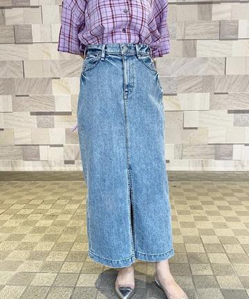 【YANUK】スリットロングスカート