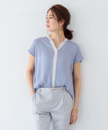 ジョーゼットフレンチブラウス