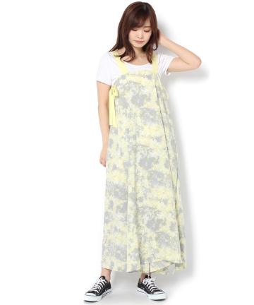 タイダイリボンワンピース
