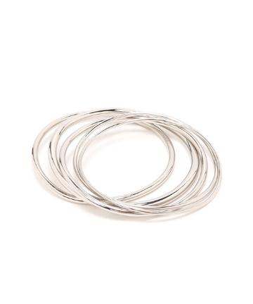 【SOKO】 wavybangle silver