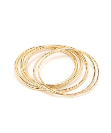 【SOKO】 wavybangle gold