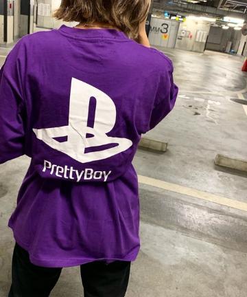 【PRETTY BOY GEAR/プリティボーイギア】ワンポイントTEE