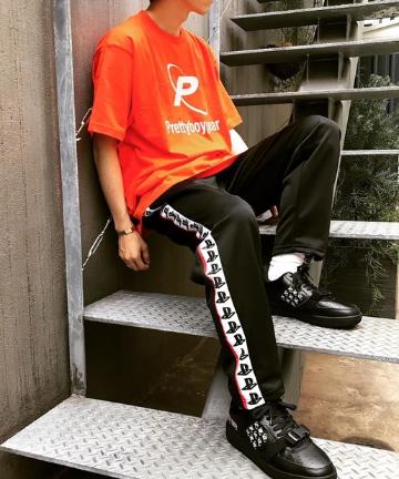 【PRETTY BOY GEAR/プリティボーイギア】リフレクターロゴTEE