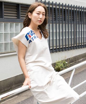Russell Athletic 別注スリットワンピース