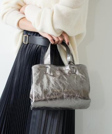 【IACUCCI】2WAYスクエアトートバッグ