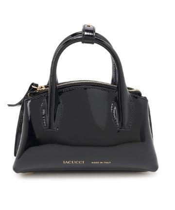 【IACUCCI】エナメルレザー2WAYトートバッグ