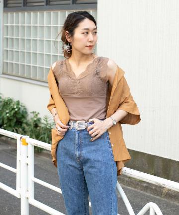 カップ付きレーストップス  /ブラレット