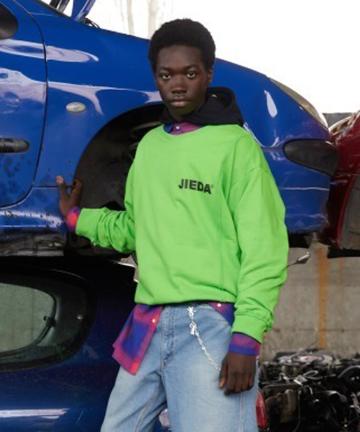 【JieDa/ジエダ】ロゴスウィッチングクルースウェット