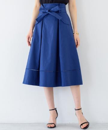 リネンチノフレアスカート