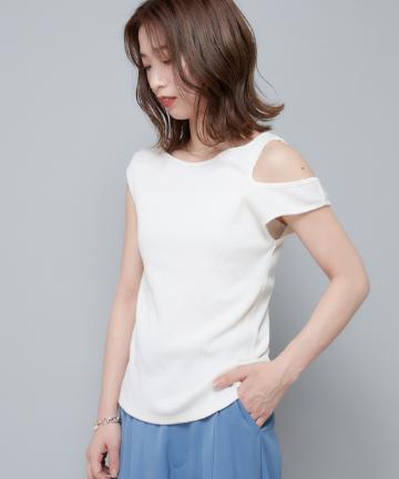 アシメショルダープルオーバー