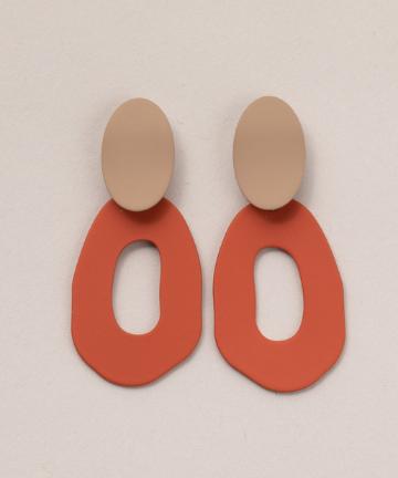 [m line］M バイカラーマットピアス