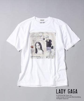 【LADY GAGA×BOWWOW】 COLOR PICS SIZED TEE
