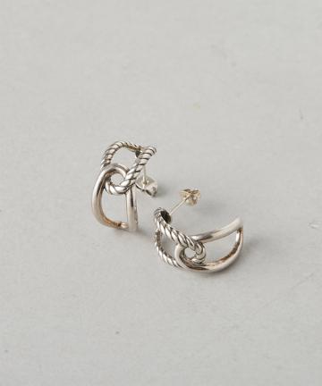 【Philippe Audibert】 チェーンフープピアス