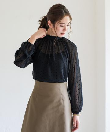 スターシフォンブラウス