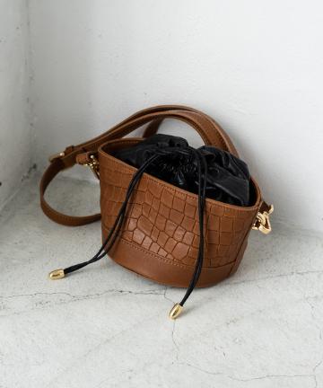 【PAOLA NUTTI】ミニ巾着バッグ