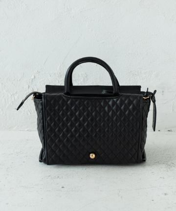 【PotioR】キルティング1つ釦バッグ