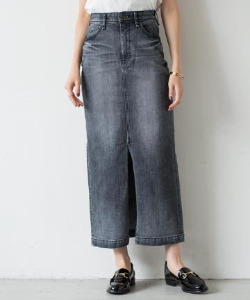 【YANUK】ONLINE限定 スリットロングスカート