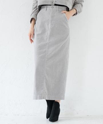 【YANUK/ヤヌーク】コーデュロイスカート