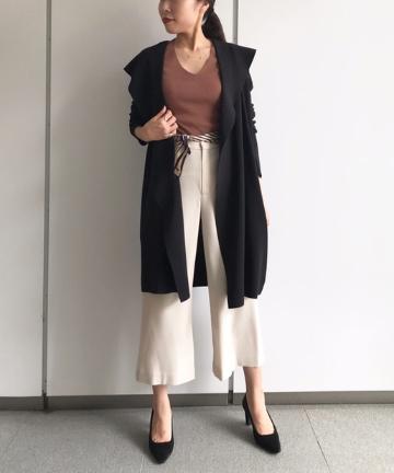 フレアーカーディガン
