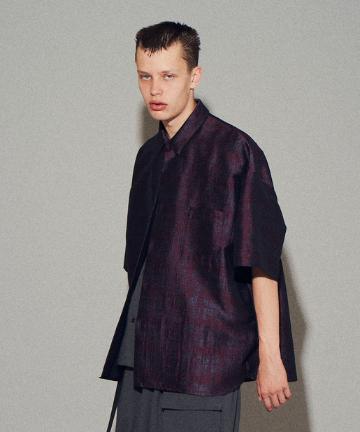 アブストラクトビッグシャツ