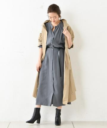 ロングジップコート