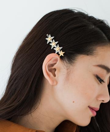 【TOVA】星スタッズヘアピン
