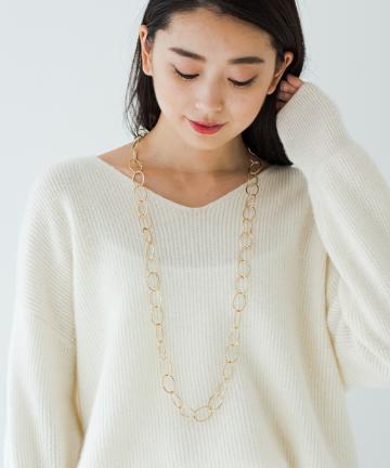 【a.v.max】ロングチェーンネックレス