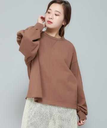 ドライタッチショート丈スウェット