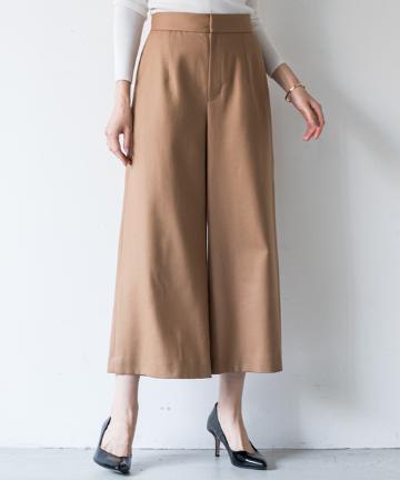 ウールクロップドパンツ