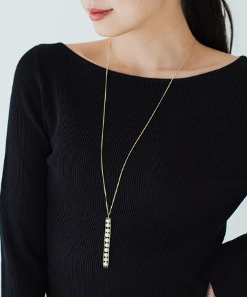 【LENA BERNARD】 パールバーネックレス