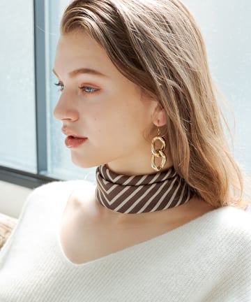 ストライプスカーフ