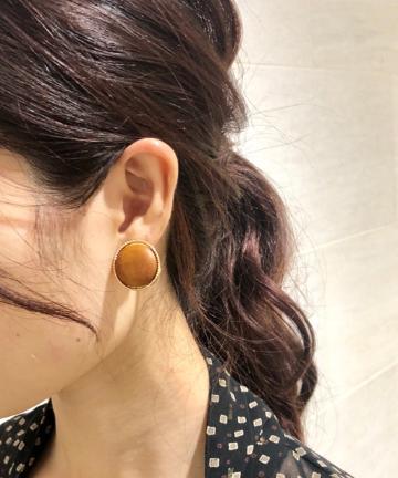 ウッドイヤリング