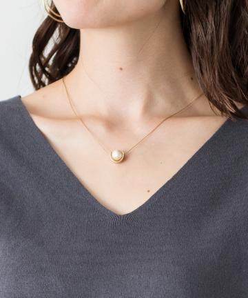 パールチェーンネックレス