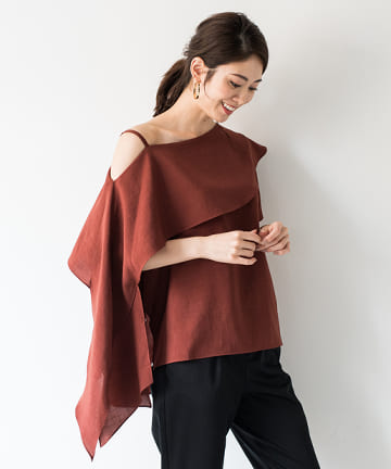 ワンショルブラウス