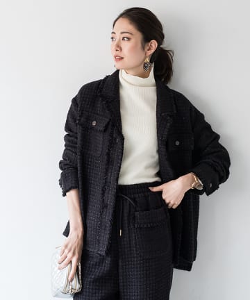 ツイードジャケット