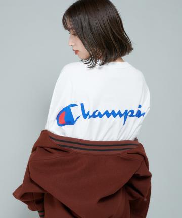 【Champion/チャンピオン】ドロップテールバックプリントワンピース