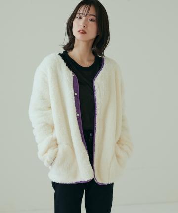 【Champion/チャンピオン】シェルパスナップボタンブルゾン