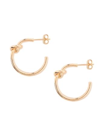 クロスラウンドピアス