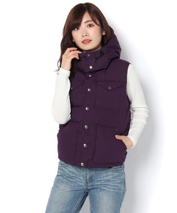 【THE NORTH FACE/ザノースフェイス】フーデッドシェラダウンベスト
