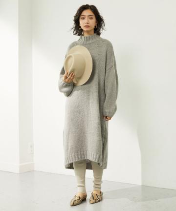 モヘアタートルオーバーニット【オンラインストア限定商品】