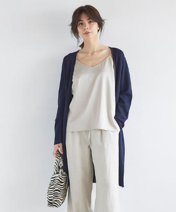 リバーシブルカーディガン