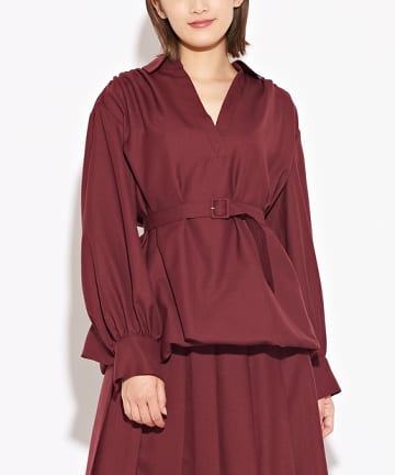 【Awfully】バルーンシャツ