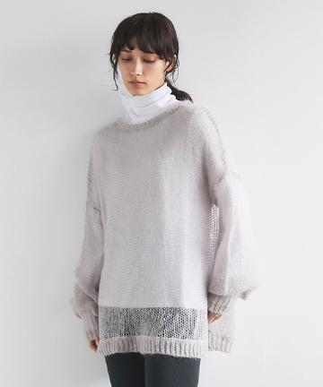モヘアシアーニット