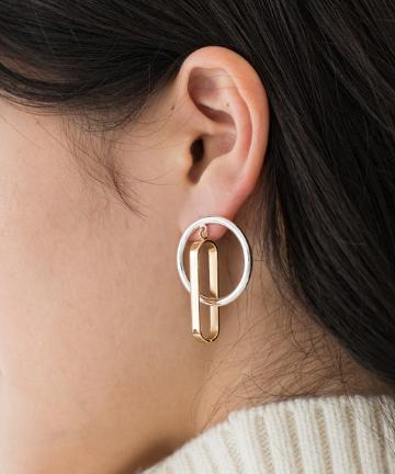 【JENNY BIRD】サークルコンビピアス